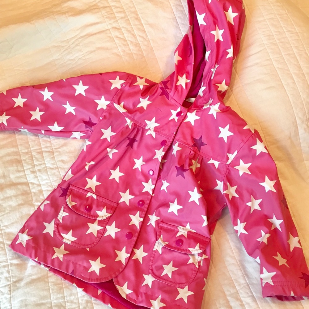 Hatley terry lined rain jacket